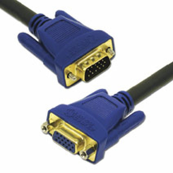 C2G Ultima HD15 M/F SXGA Monitor Extension Cable 6ft 1.83м VGA (D-Sub) VGA (D-Sub) VGA кабель