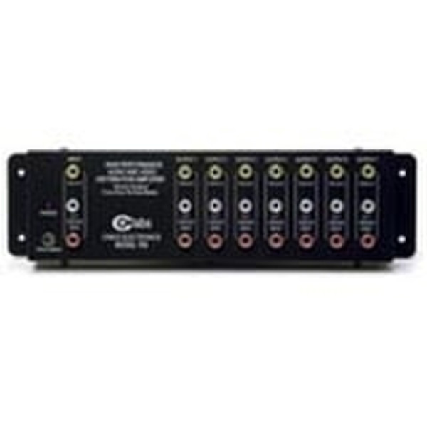 C2G RCA Audio/Video Distribution Amplifier Черный сетевой разделитель