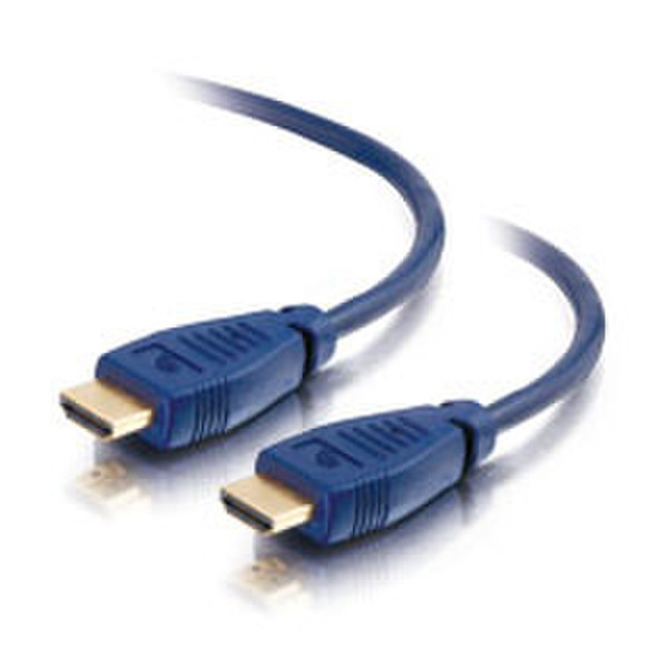 C2G 3m Velocity™ High-Speed HDMI™ Cable 3м HDMI HDMI Синий HDMI кабель