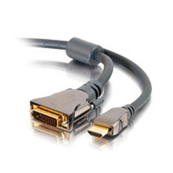 C2G 15m SonicWave™ HDMI™ - DVI™ Digital Video Cable 15m HDMI Grau