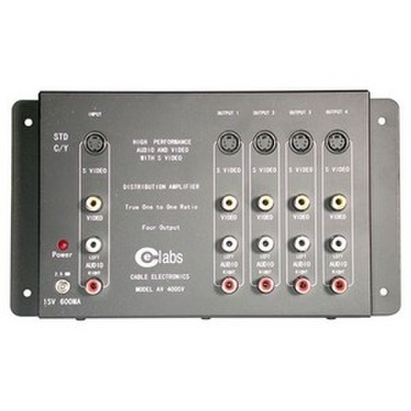 C2G Distribution Amplifier Черный сетевой разделитель