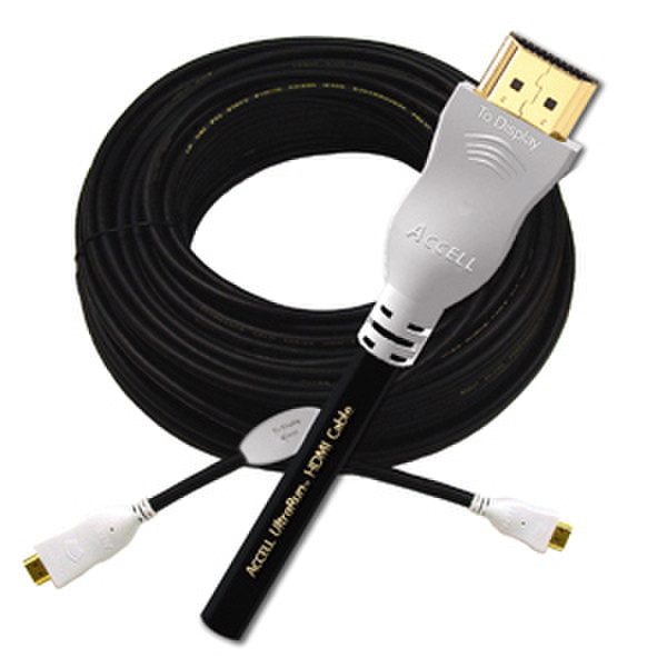 Accell UltraRun Series HDMI/HDMI - 15m/49ft 15m HDMI HDMI Black HDMI cable
