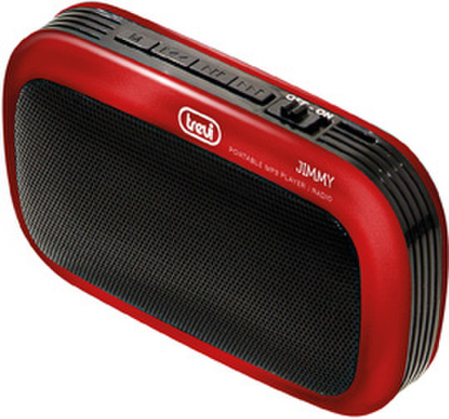Trevi RS 745 Портативный Цифровой Черный, Красный радиоприемник