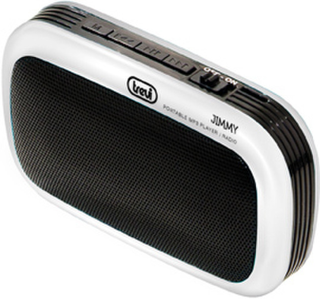 Trevi RS 745 Портативный Цифровой Черный, Белый радиоприемник