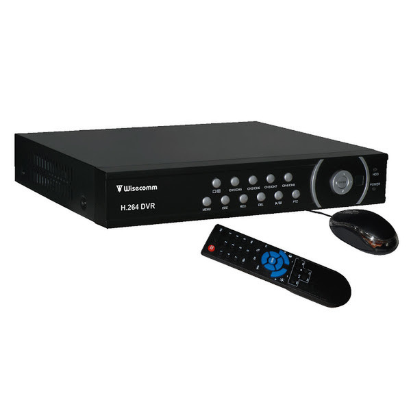 Wisecomm CDR0820 Schwarz Digitaler Videorekorder (DVR)