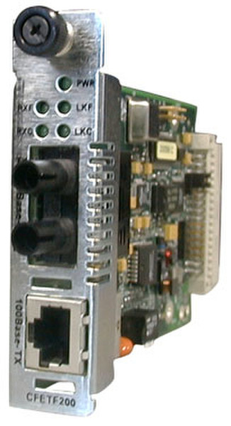 Transition Networks CFETF1017-205 Внутренний 100Мбит/с 1550нм Single-mode сетевой медиа конвертор