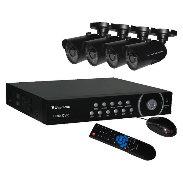 Wisecomm PAC0820 Wired 8channels video surveillance kit