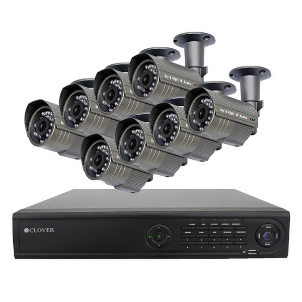 Wisecomm PAC16753 Wired 16channels video surveillance kit