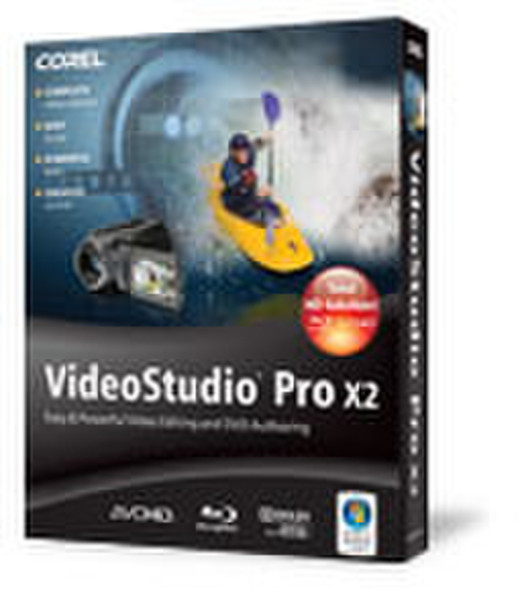 Corel Video Studio Pro X2, CD, Win, EN