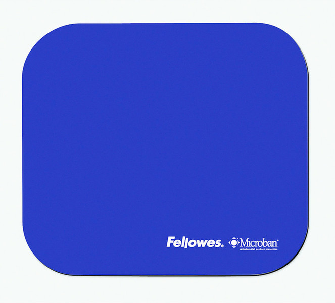 Fellowes Microban Blue mouse pad
