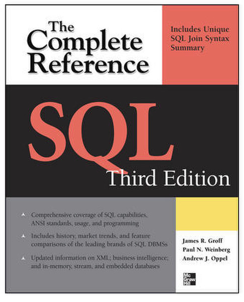 McGraw-Hill SQL The Complete Reference, 3rd Edition