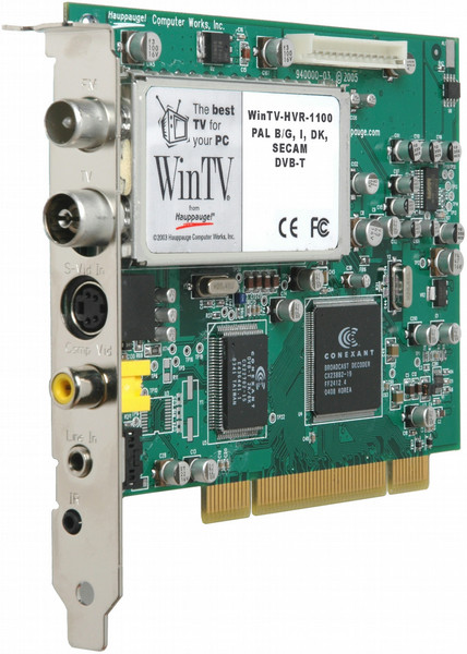 Hauppauge WinTV HVR-1100 Internal Analog,DVB-T PCI