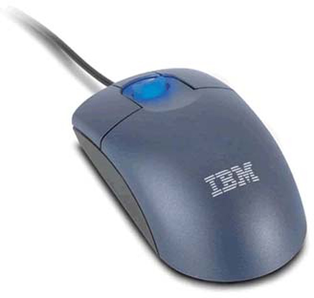 IBM CS Mouse PS2+USB Scrollpint optical SCA USB+PS/2 Optisch 400DPI Blau Maus