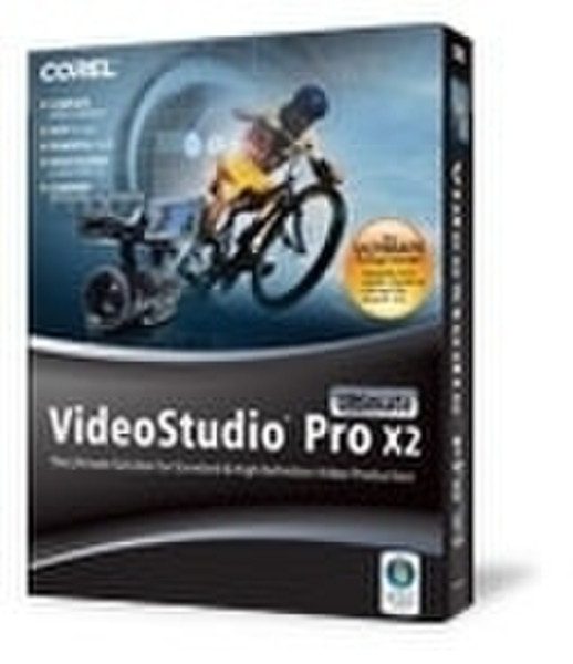 Corel VideoStudio Pro X2 Ultimate, Win, CD, DE