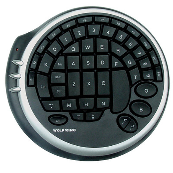 Wolfking WARRIOR Gamepad, Black USB Черный клавиатура