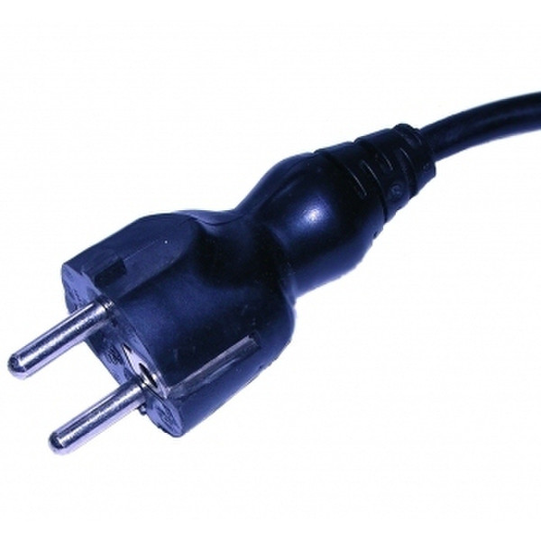 Wiebetech Power adapter (12V), Euro plug Schwarz Netzteil & Spannungsumwandler