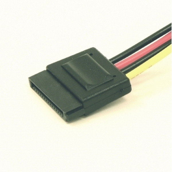 Wiebetech Molex power to single SATA power converter cable SATA Multicolour power cable