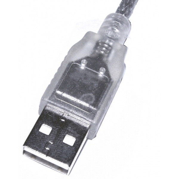 Wiebetech USB Cable A to mini B, 6ft 1.83m USB A Mini-USB B USB cable