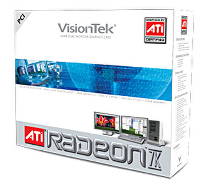 VisionTek VTKRAD7K64P GDDR видеокарта