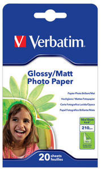Verbatim Double Sided Photo Paper Matt Druckerpapier