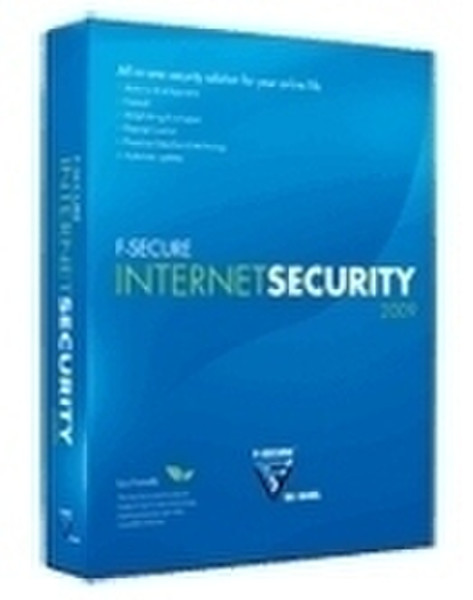 F-SECURE Upgrade Internet Security 2009, 5 Users, 1Year