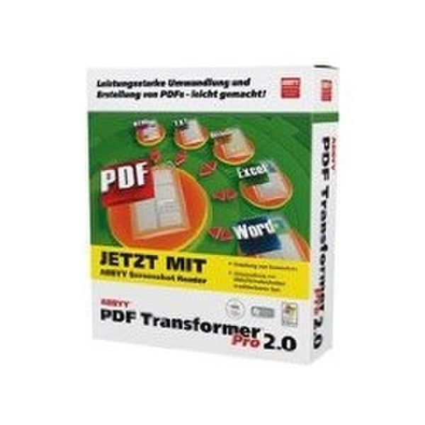 ABBYY PDF Transformer 2.0 Pro DE