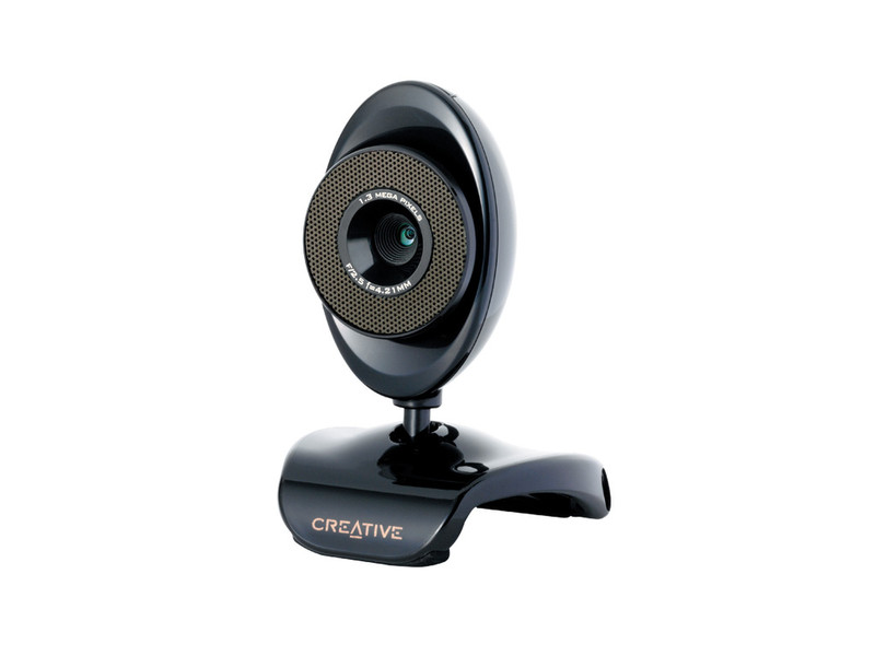 Creative Labs Live! Cam Video IM Ultra 1.3MP 640 x 480pixels Black webcam