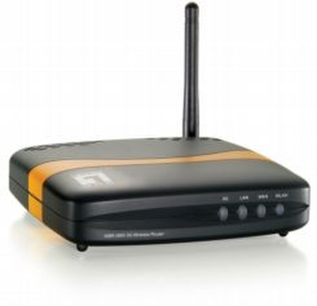 LevelOne MobilSpot WBR-3800 Fast Ethernet 3G Black wireless router