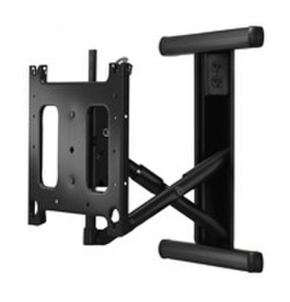 Chief Series In-Wall Swing Arm Mount Black flat panel wall mount