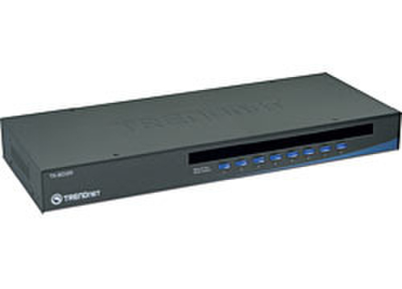 Trendnet TK-803R 8-Port USB/PS/2 Rack Mount KVM Switch 1U Tastatur/Video/Maus (KVM)-Switch