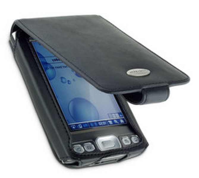 Saunders Palm Tungsten TX/T5 Leather Flipcase Leather Black