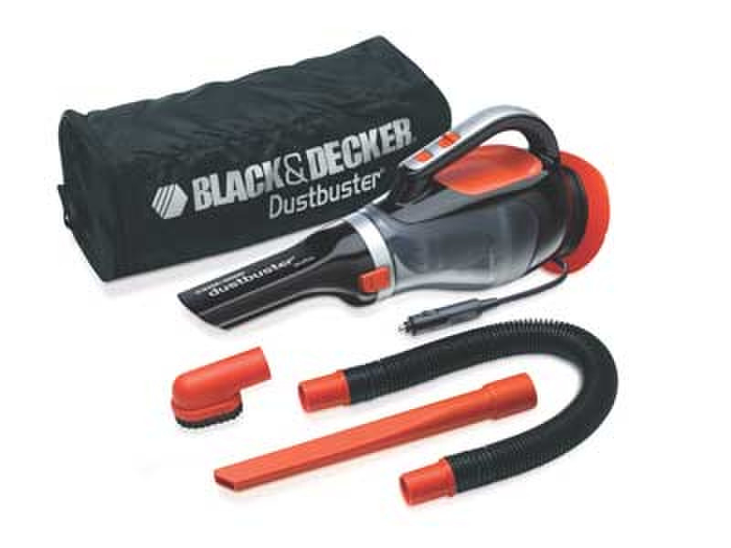 Black & Decker ADV1220 Серый, Оранжевый портативный пылесос