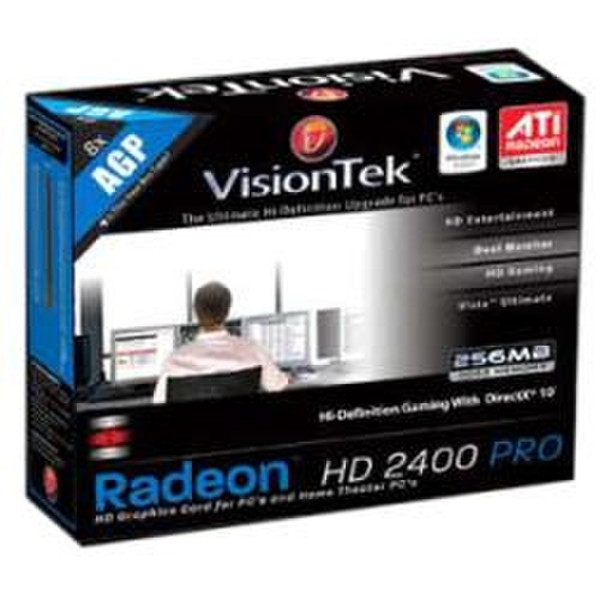VisionTek Radeon HD2400 PRO Graphics Card GDDR2