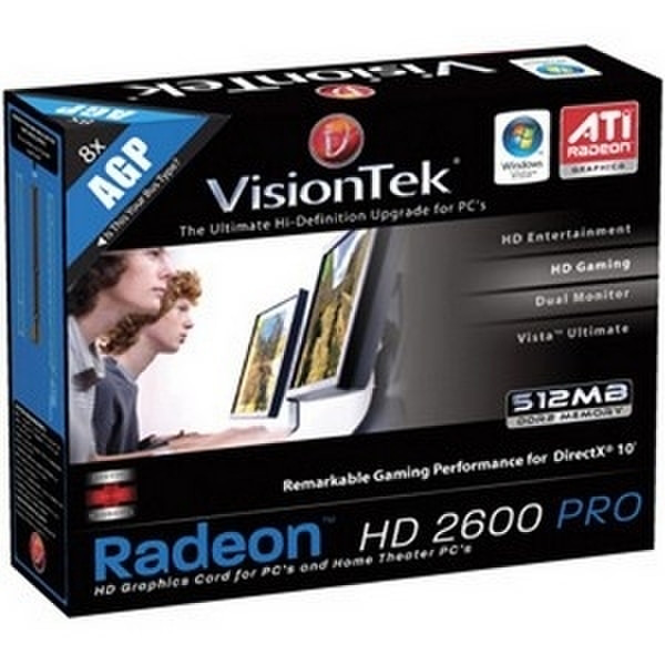 VisionTek Radeon HD 2600PRO Graphics Card GDDR2
