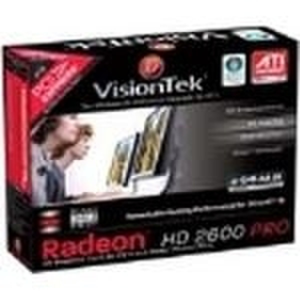 VisionTek Radeon HD 2600PRO Graphics Card GDDR2