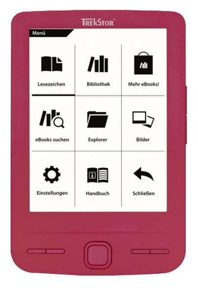 Trekstor e-Book Reader Pyrus mini 4.3" 2GB Pink e-book reader