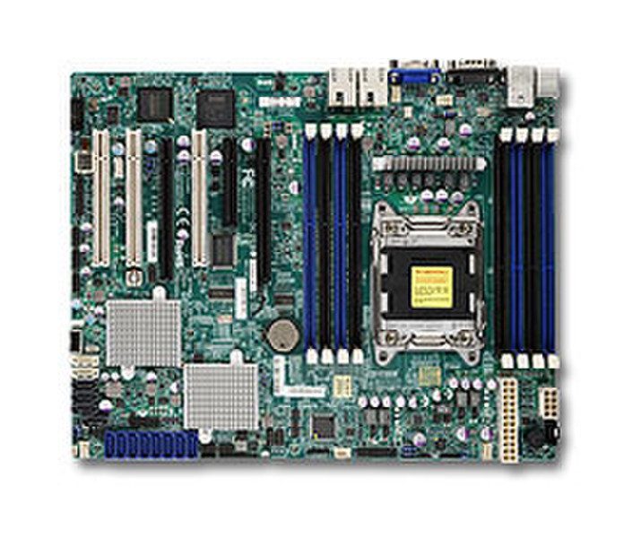 Supermicro X9SRH-7F Intel C602J LGA 2011 (Socket R) ATX Server-/Workstation-Motherboard