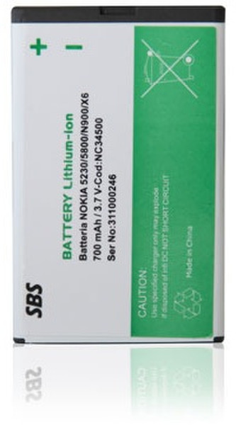 SBS NC34500 Lithium-Ion 700mAh 3.7V rechargeable battery