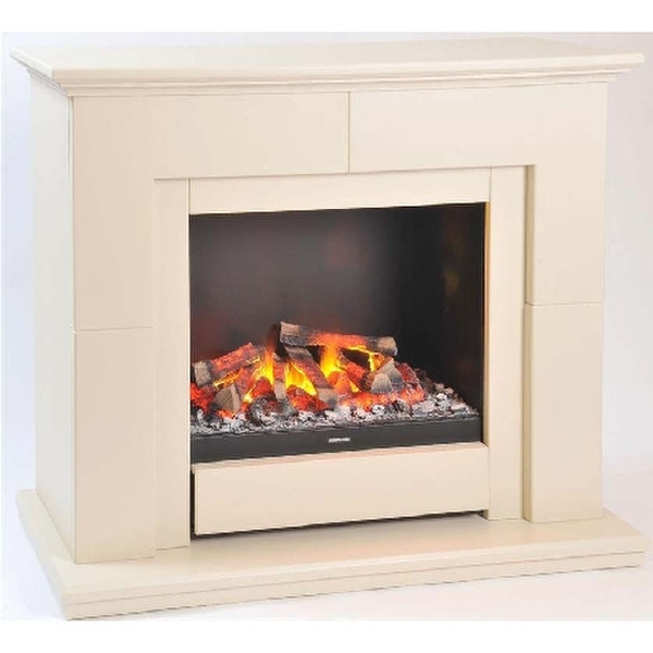EWT Albany Freestanding fireplace Electric White