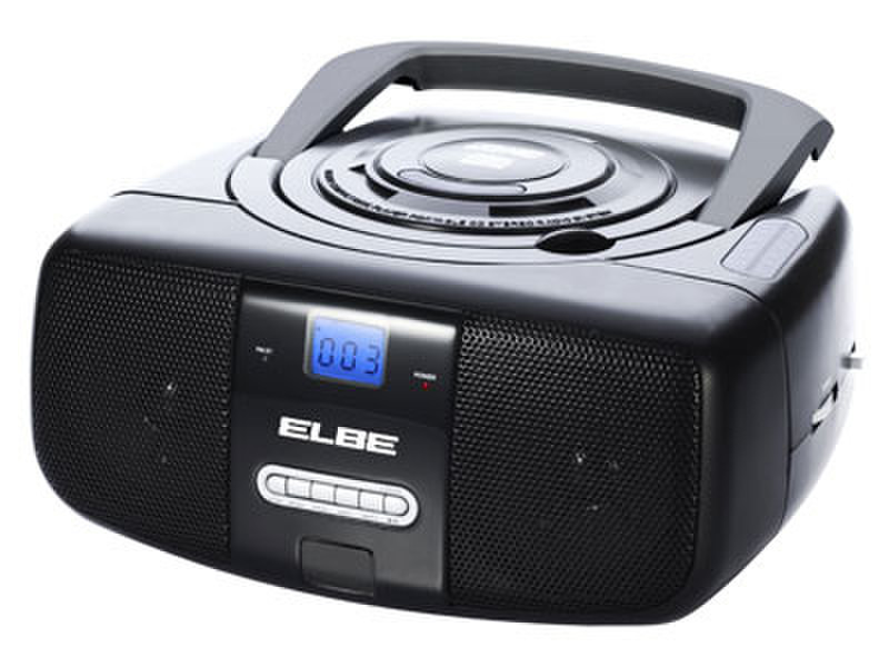 ELBE GPM-213 2W Schwarz CD-Radio
