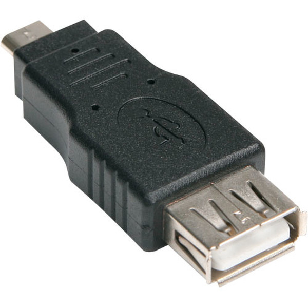 ICIDU Micro USB Adapter USB A to F-Micro OTG 0.05м USB A Micro-USB B Черный