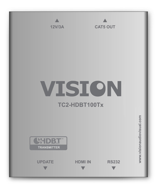 Vision TC2-HDBT100TX AV transmitter Белый АВ удлинитель