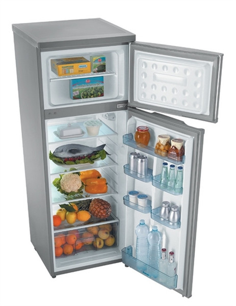 Iberna IDAP 245 S freestanding 212L A+ Silver fridge-freezer