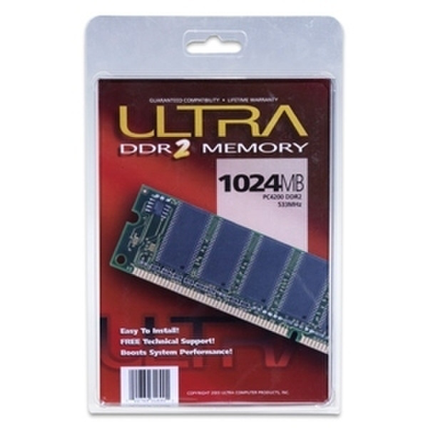 Ultra ULT40051 1ГБ DDR2 667МГц модуль памяти