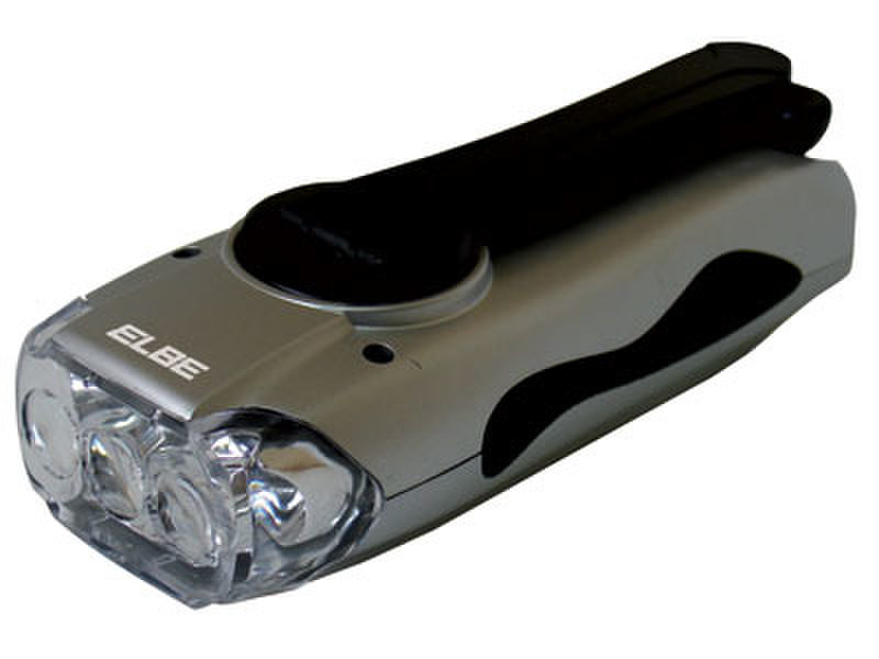 ELBE LINT-246 Ручной фонарик LED Черный, Серый электрический фонарь