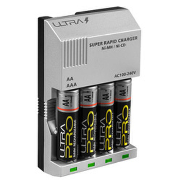 Ultra Quick AA/AAA Battery Charger