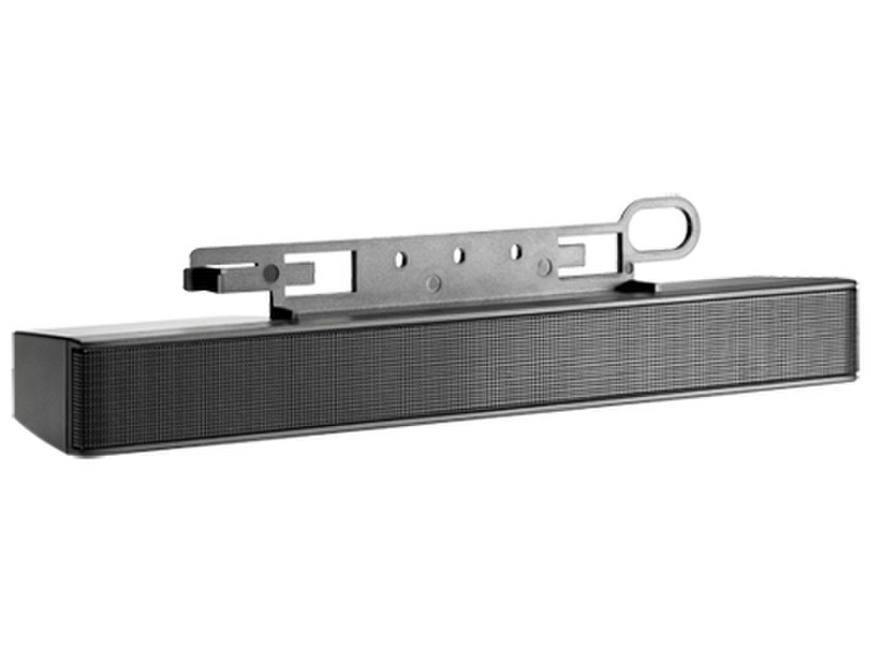 HP LCD Speaker Bar 1.1Вт Черный динамик звуковой панели