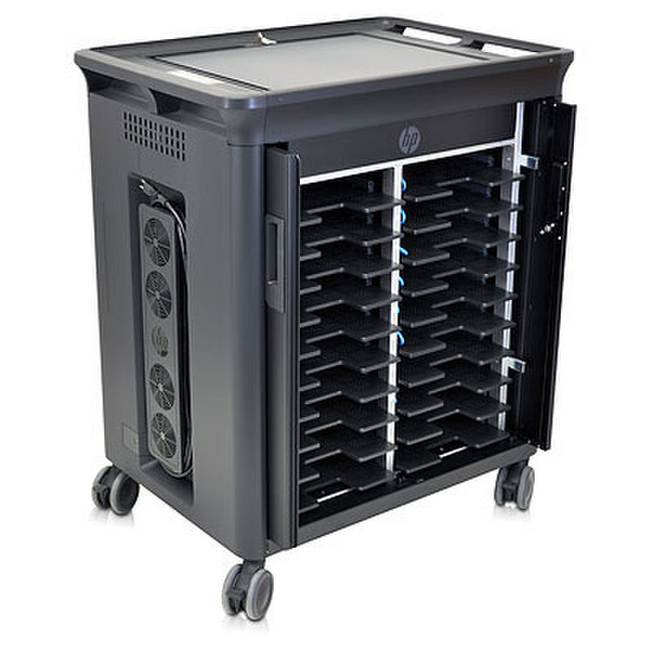 HP 20-Notebook Charging Cart notebook Multimedia cart Black