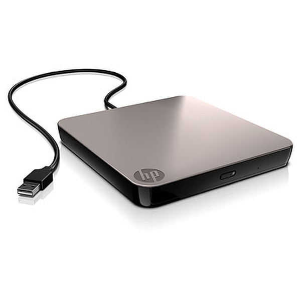 HP External USB DVD Drive DVD Super Multi DL Нержавеющая сталь оптический привод