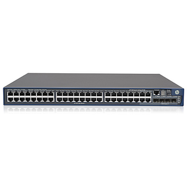 Hewlett Packard Enterprise ProCurve 5500-48G-PoE+ SI Управляемый L3 Gigabit Ethernet (10/100/1000) Power over Ethernet (PoE) 1U Черный